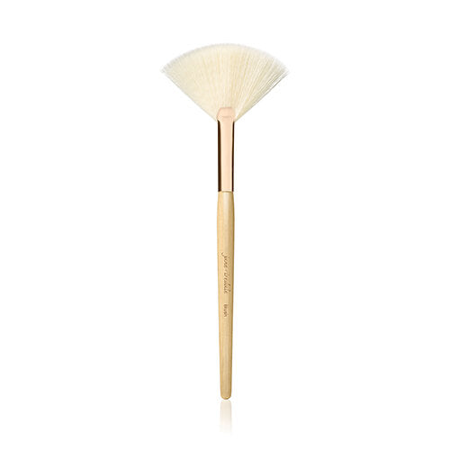 White Fan Brush